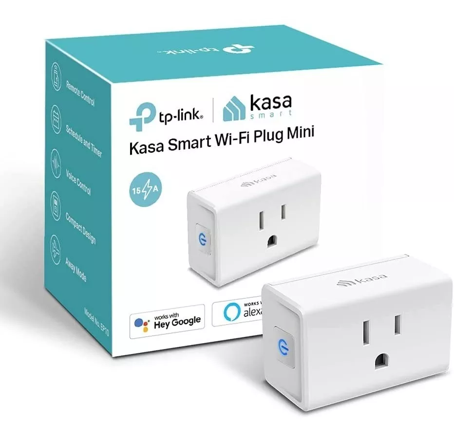 TP-Link Tapo Smart Plug Mini 15A, enchufe Wi-Fi para el hogar inteligente,  compatible con Alexa y Google Home - YA-PIDELO